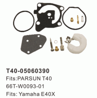 Outboard Marine Carburetor Tune-Up Kits for Parsun T40  66T-W0093-01 - YAMAHA  E40X - 2 Stroke - T40-05060390 - Parsun